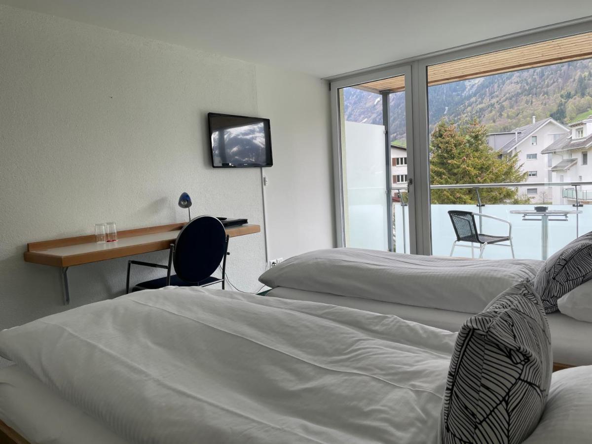 Hotel Hahnenblick Engelberg Bagian luar foto