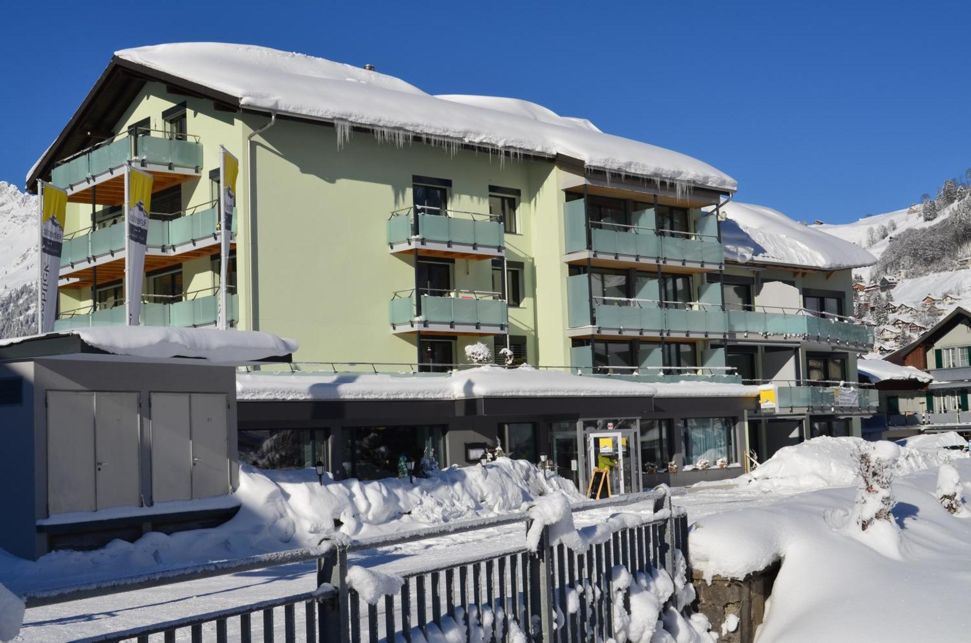 Hotel Hahnenblick Engelberg Bagian luar foto