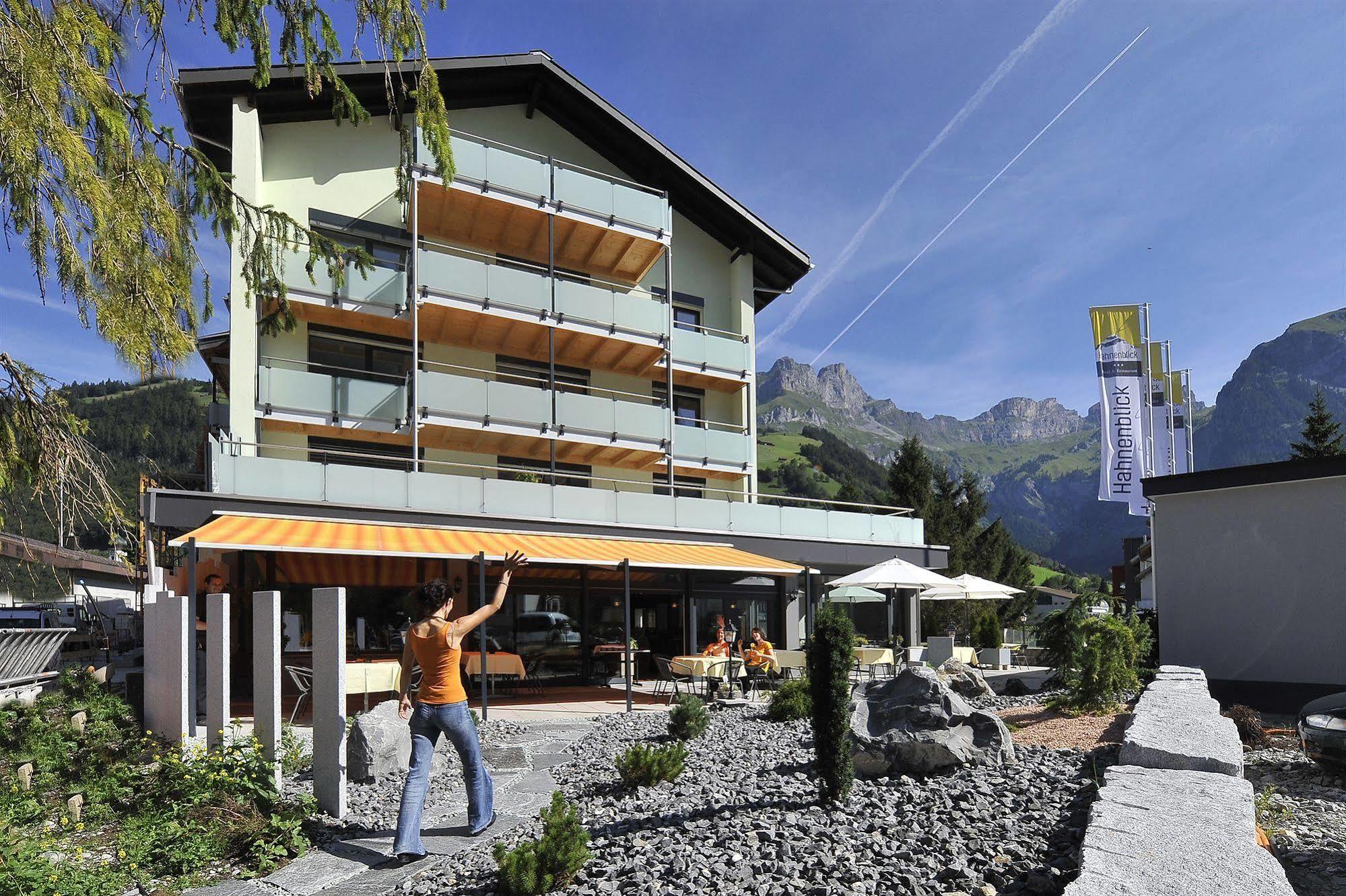 Hotel Hahnenblick Engelberg Bagian luar foto